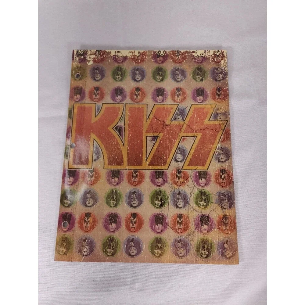 New KISS School Portfolio-‎ Kiss 2 pocket Folder NOS
